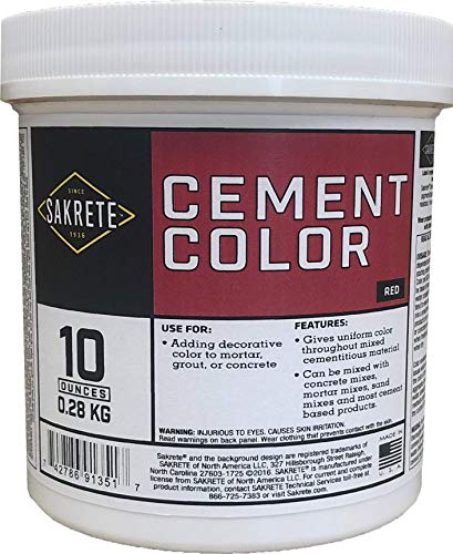 Sakrete Cement Color (10 Ounce) (Red)