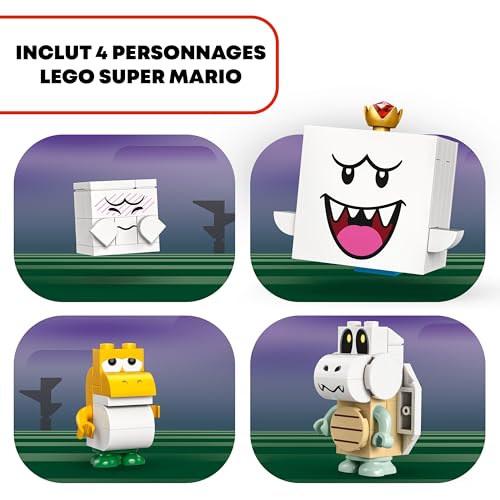 LEGO Super Mario Manoir hanté du Roi Boo - Jouet Nintendo Collector - avec Le Personnage de Bébé Yoshi - Cadeau pour Enfants Garçons et Filles Fans de Jeux Vidéo à Partir de 8 Ans 71436