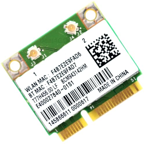 Tarjeta Mini PCIe WiFi BCM43142 con Bluetooth 4.0 para portátiles Dell ASUS Acer