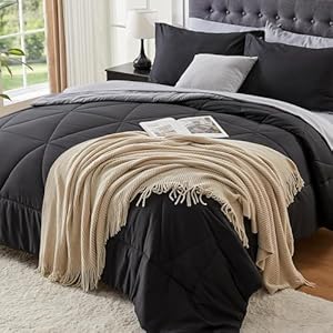 BEDELITE Queen Comforter Set 7 Piec...