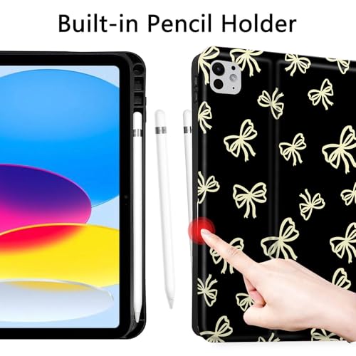 Coque iPad Pro 11 M4 beige anti-rayures avec support stylet intégré - 3