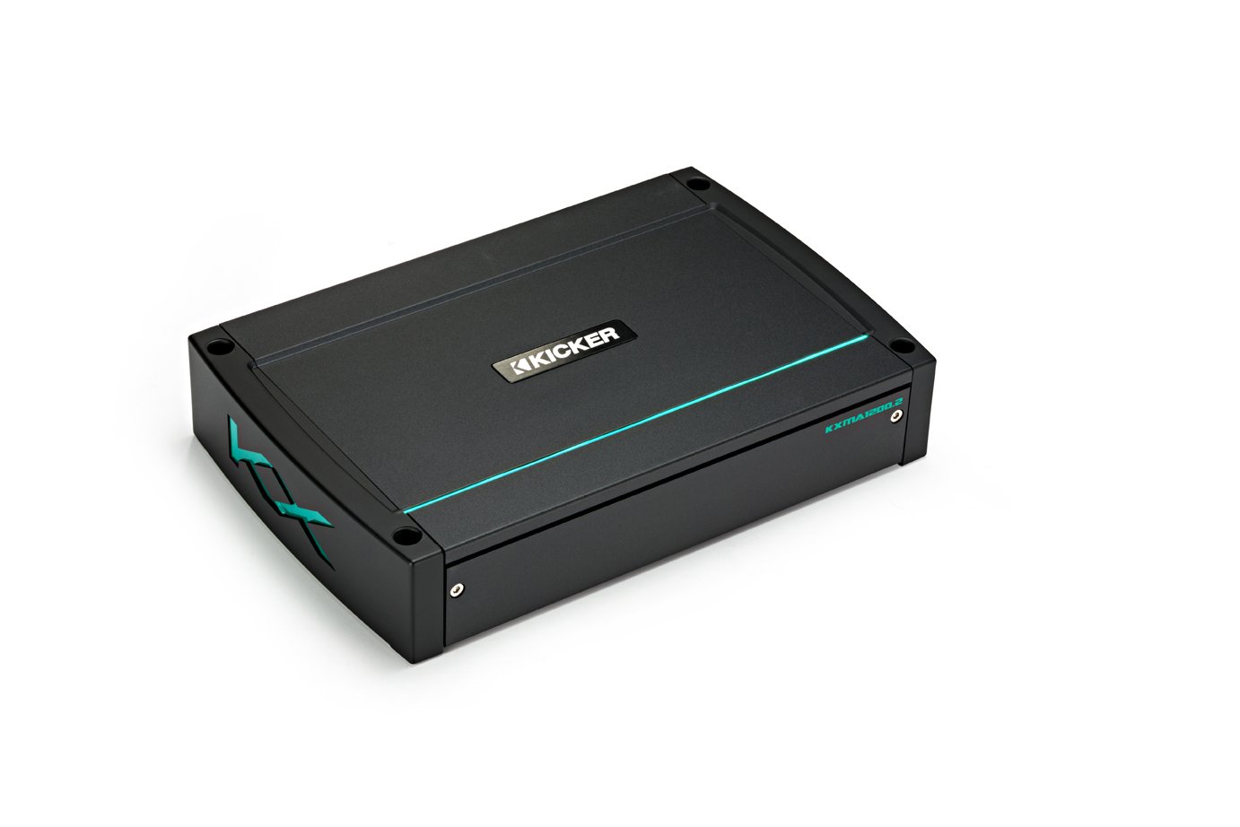 Kicker KXMA12002 KXMA1200.2 2x600-Watt Two-Channel Full-Range Class D Amplifier (Renewed)