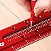 Woodpeckers T Square, 12 Inch, Precision Woodworking T-Square Ruler, Built-in Edge Support, Scribing & Shelf Pin Guides, Rack-It Mount, Made in USA