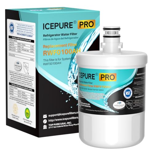 Image of ICEPURE PRO 5231JA2002A NSF401&53&42 Certified Water Filter,1 PACK | Replacement for LG LT500P, GEN11042FR-08, ADQ72910911, ADQ72910901, ADQ72910907, Kenmore 9890, 469890, LFX25974ST, RWF0100A
