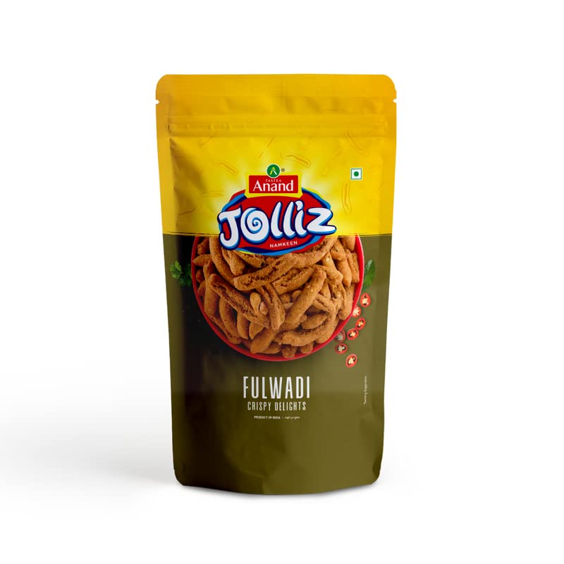TASTEA Anand Jolliz Fulwadi | Crunchy and Crispy | gujrati snacks | Tea time Snack | 400 gm | Pack of 2