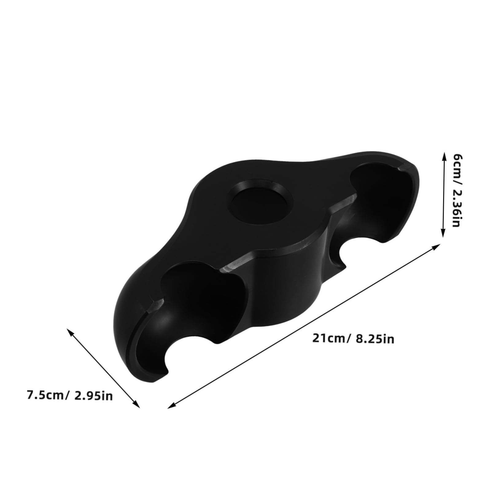 Sosoport Bicycle Foot Support Adapters Exercise Bike Floor Mats Cycling Stabilizers Noise Reduction for Hardwood Tiles Carpets