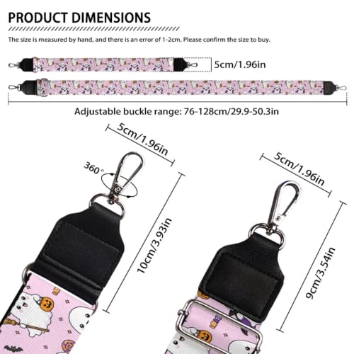Image of Jeiento Wide Purse Strap Wide Shoulder Strap Adjustable Replacement Belt Soft Guitar Shoulder Straps for Women Girls Gifts