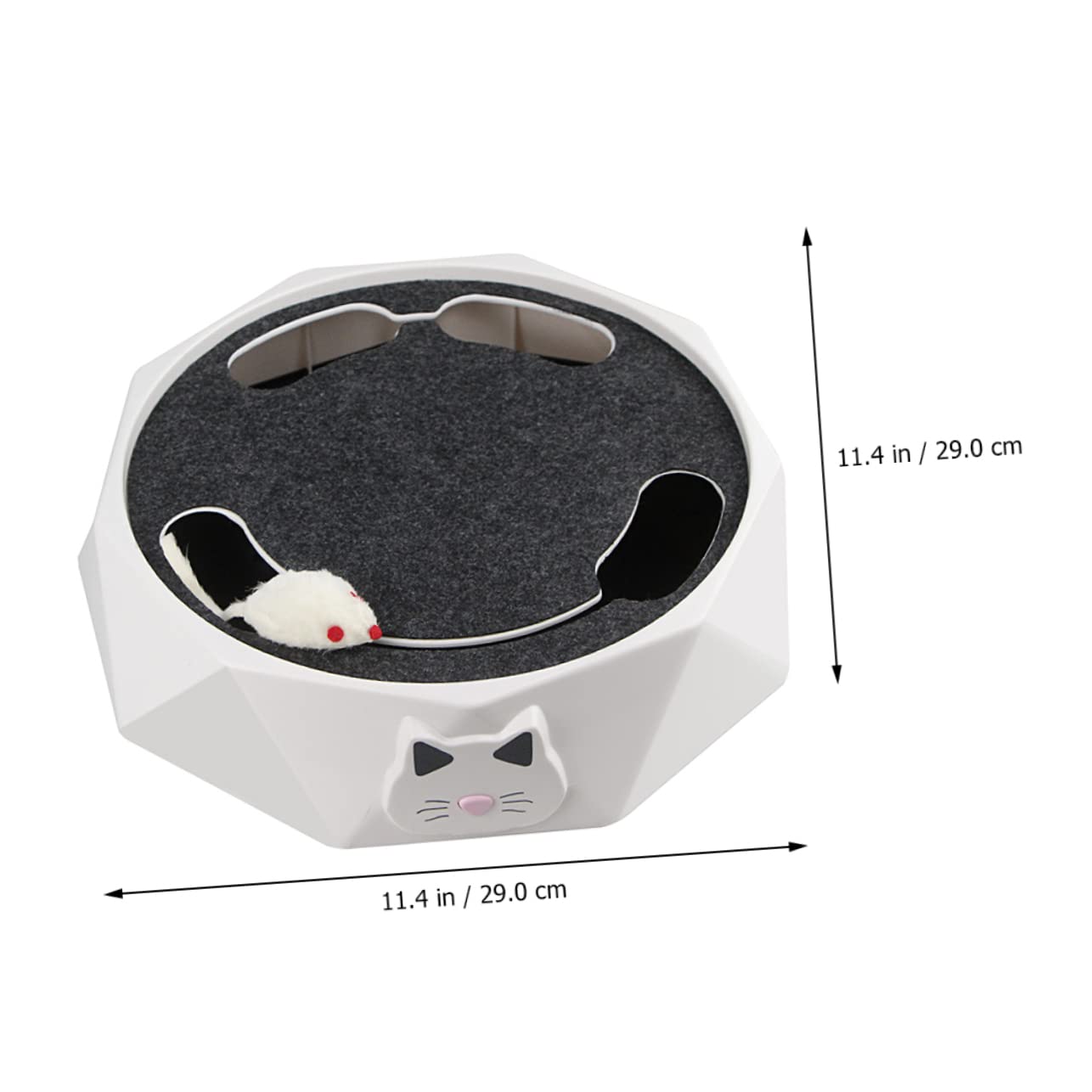 Didiseaon Jouet Électrique pour Chat Souris Électronique à Cacher