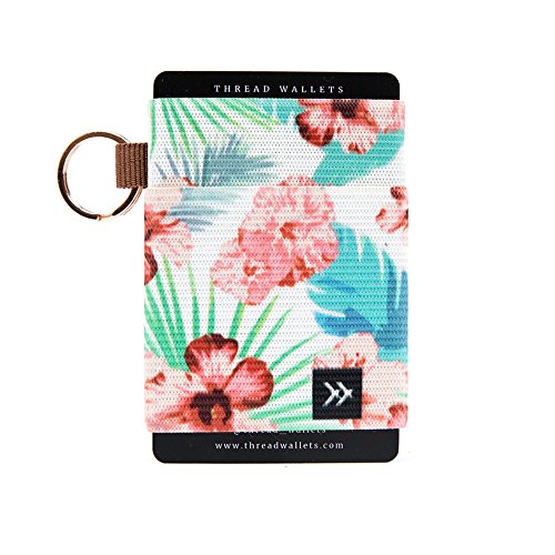 Thread Wallets Ultra Slim Minimalist Card Holder Wallet for Men and Women (Malibu, One Size)