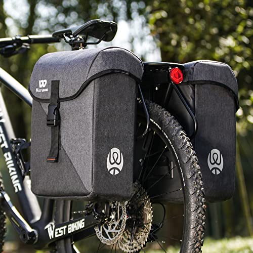 Fahrradtaschen von HONGYEA Doppeltasche für Fahrräder
