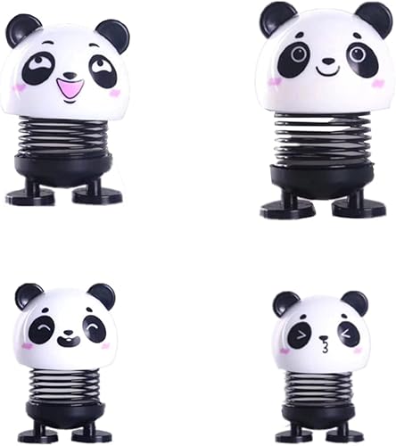 Panda car Spring Doll Accesorios para el hogar Muebles para el hogar Muñeca Panda Juguete Juguetes para niños