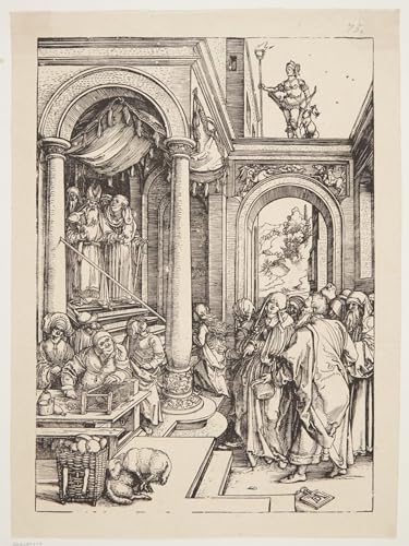 La Présentation de la Vierge au Temple Décoration Bureau Impression Toile Style Classique