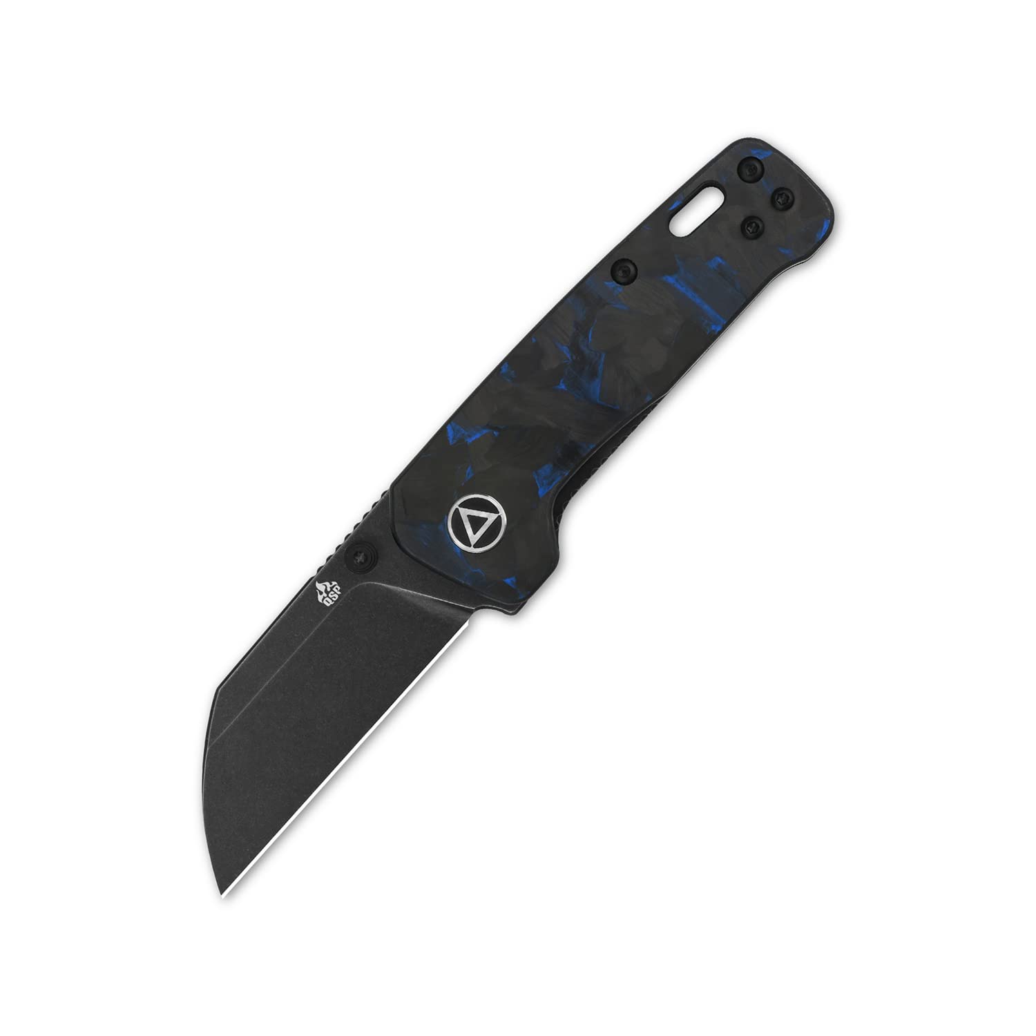 QSP Penguin Mini Einhandmesser mit Kohlefaser - Griff