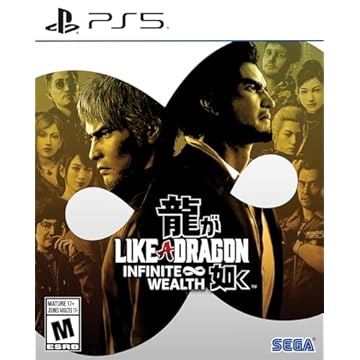 Like a Dragon Infinite Wealth PS5 Midia Fisica