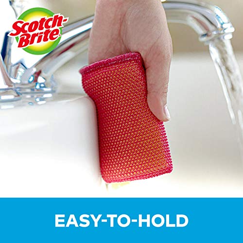 image for Scotch-Brite Dobie Colors Cleaning Pads, Ideal for Dishwashing, Kitche