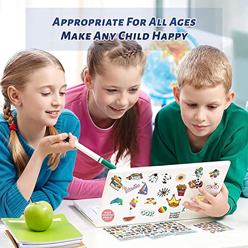 600Pcs Mini Stickers, Phone Case Stickers Waterproof Small Sticker Packs For Laptop, Water Bottle, Cup, Notebook, Vinyl Decals For Kids, Teens, Adults #TOP4