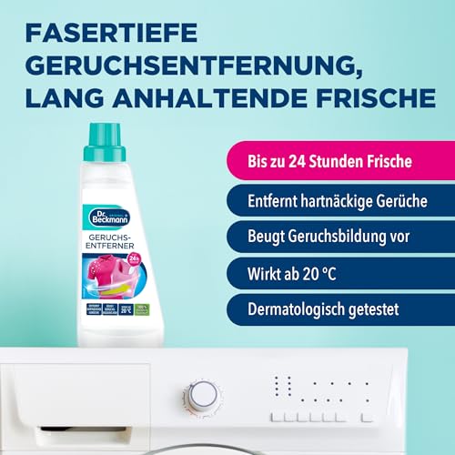 Dr. Beckmann Geruchsentferner | entfernt hartnäckige Gerüche fasertief | aktiviert Frische | mit angenehmen Duft | 1x 500 ml – Bild 5