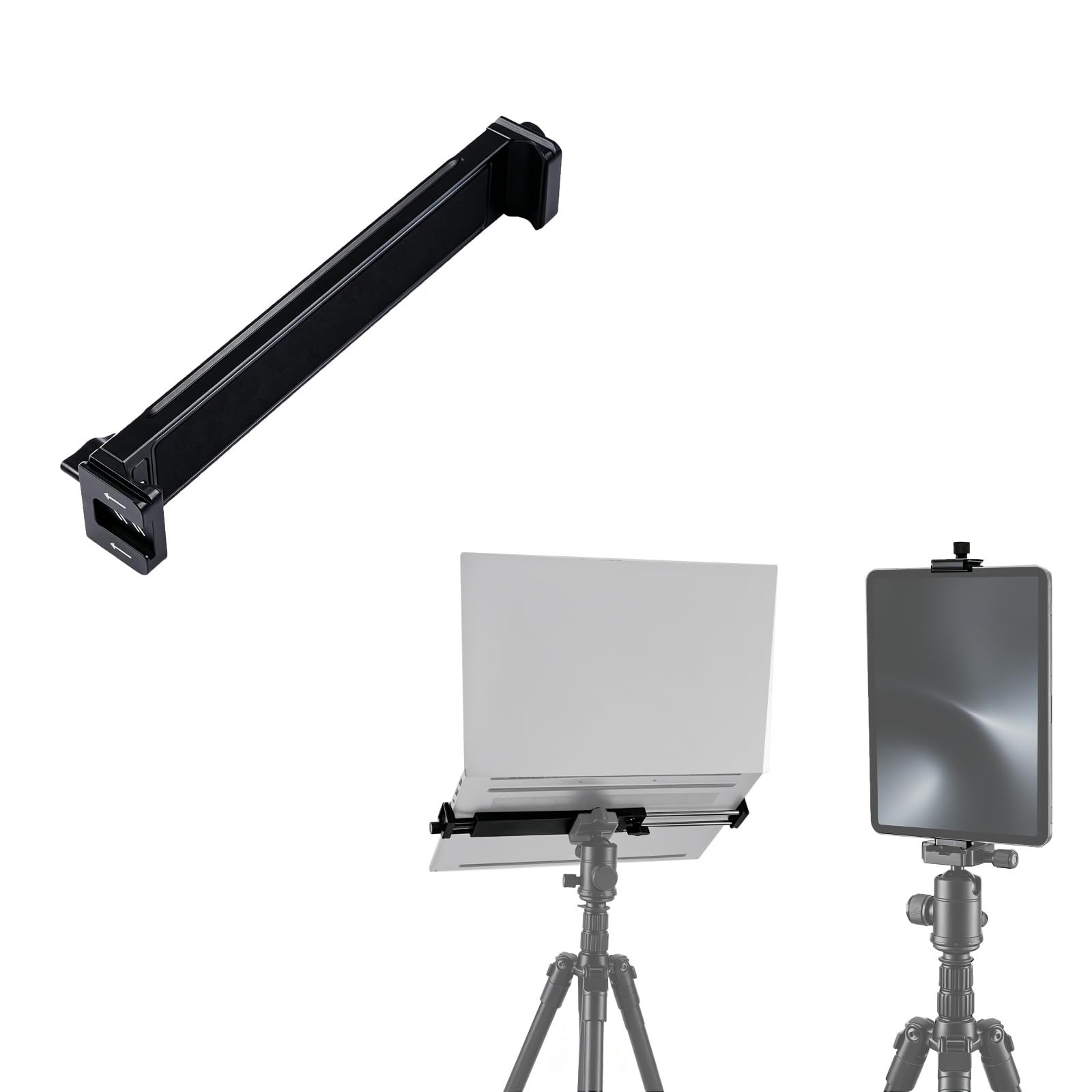 FOTGA Supporto a morsetto per treppiede per laptop con piastra a sgancio