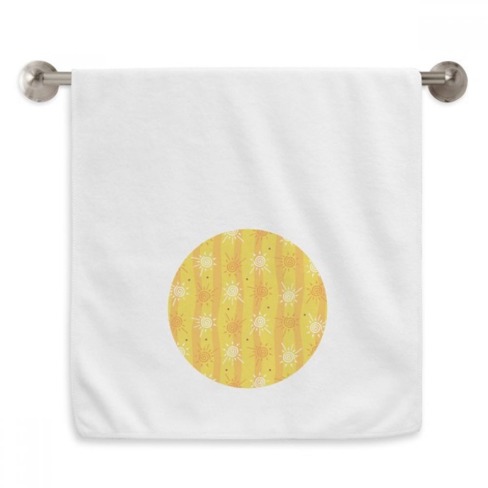 Serviettes débarbouillettes soleil blanche 13x29 pouces essuie-main rivière