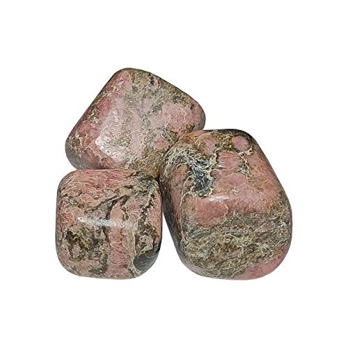 Aldomin Rhodochrosite Natural Pink Polished Tumble Stone (Pack Of 3)