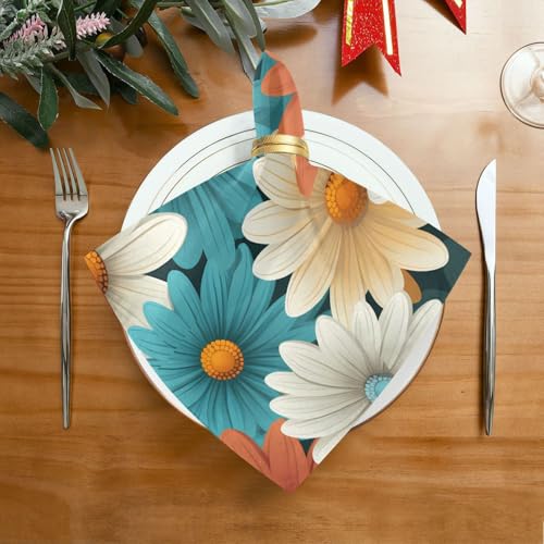 Servilletas de Tela Polyester Multicolor Pack 6 20x20 in miniatura 3