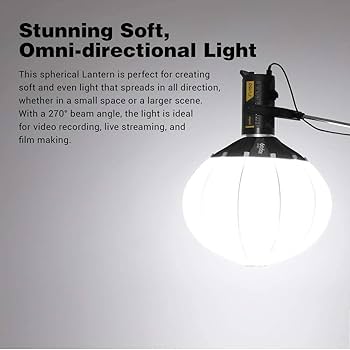 Amazon.com : Godox CS-85D Lantern Softbox 33.5inch/85cm Soft