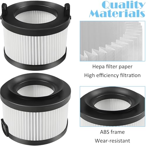 Filtres Hepa Levoit VortexIQ 40 Flex LSV-VF401P-AEU kit pièces rechange - 4