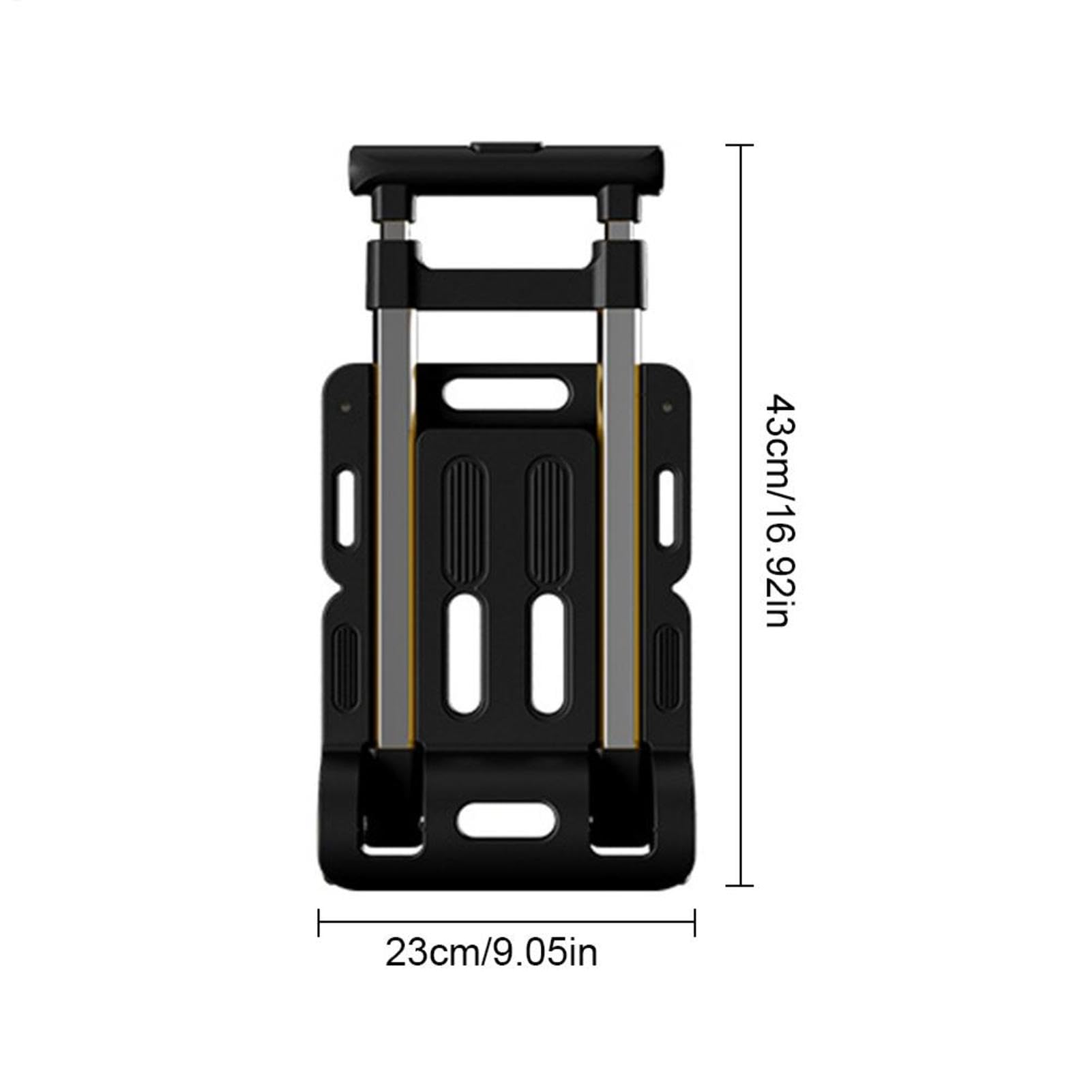 Carretilla de Mano Plegable,de Mano Plegable de Equipaje Plegable Compacto