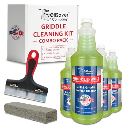 Griddle-Whiz Flat Top Grill Cleaning Kit (4-Pack)