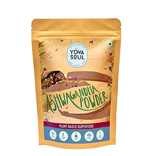 Image of Natural Ashwagandha Powder for Boosting Immunity, Ashwagandha Herbal Powder, Ashwagandham (Withania Somnifera) - 60 Grams