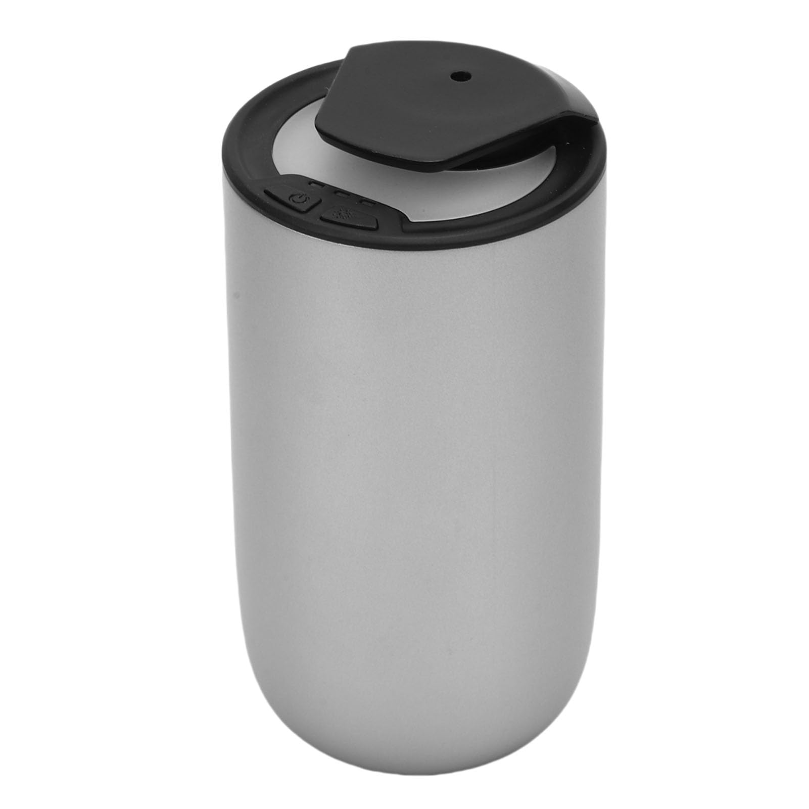Difusor de Aceite Esencial sin Agua, Difusor sin Agua 15 Ml para Nebulizador Aceite Esencial, Difusor Aire Aromaterapia Portátil para el Hogar la Habitación Coche la Oficina (Ti Plata)