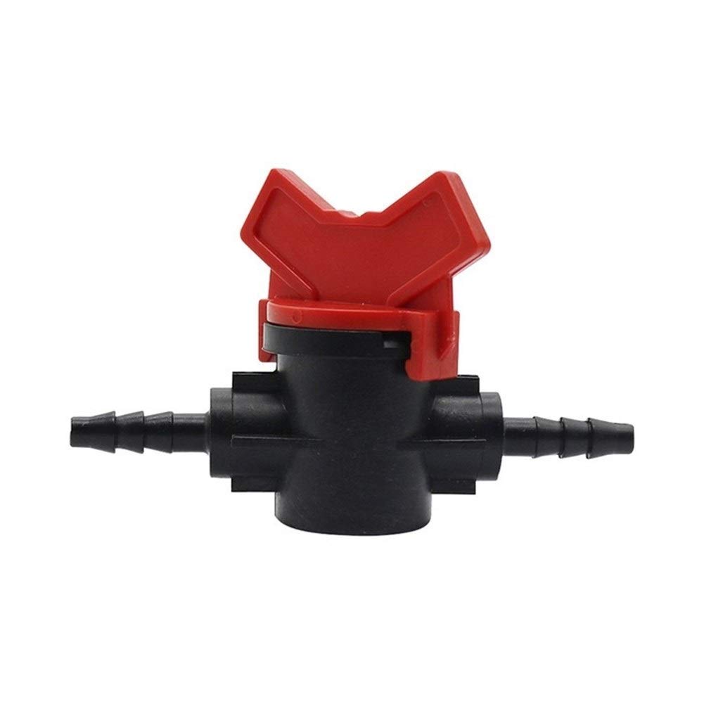 Vanne de Jardin 1/4 Pouces pour Tuyau d'Eau et Irrigation Goutte à Goutte