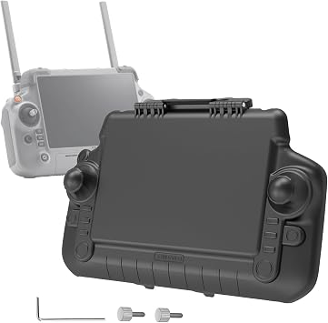 For DJI RC PLUS 2 Remote Control Protective and Light Filtering Cover, Removable Storage Required, Fixed Any Angle Damper Axis, Outdoor Strong Light Reflection, Compatible with Matrice 4T/4E