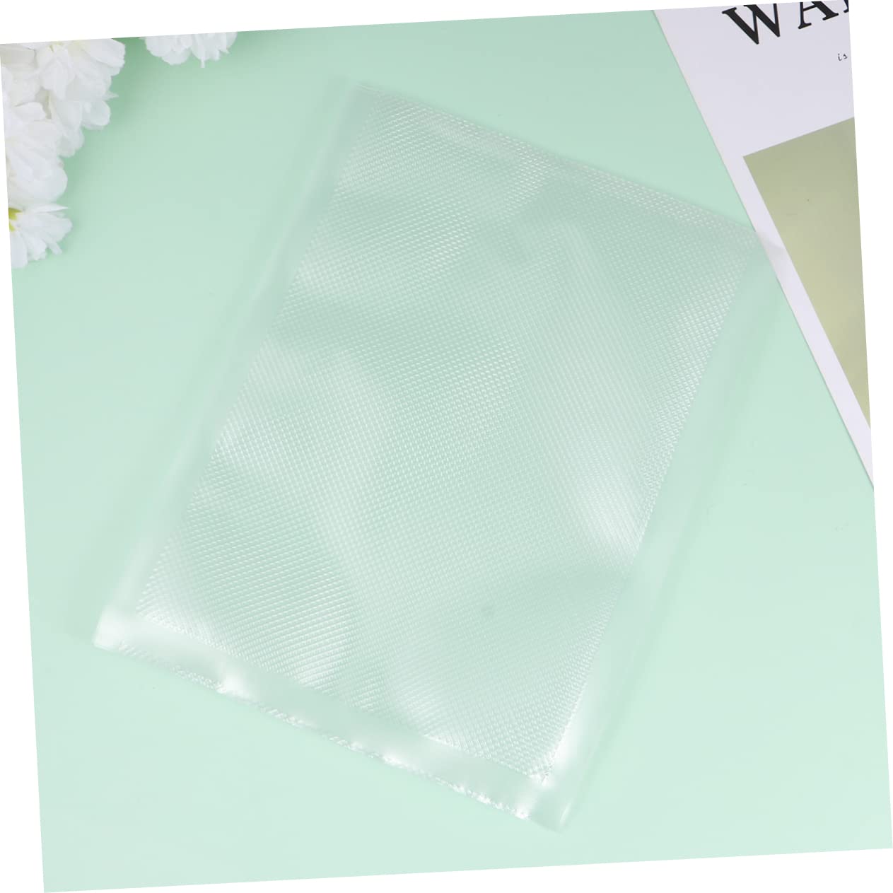 FUNOMOCYA Food Preservation Bag 100pcs Vacuum Sealer Bags Reusable Storage 15x20cm for Kitchen Outdoor