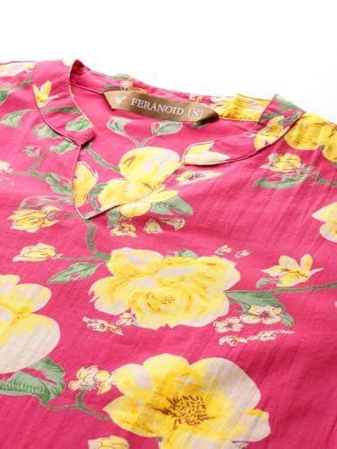 Image of feranoid Stylish Women's Printed Kurti - Comfort Meets Elegance| (S to XXL)