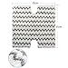 TINGKAM 5 Pack Shark Steam Mop Microfiber Replacement Cleaning Pads Compatible with Shark Lift-Away Pro & Genius Steam Pocket Mops 3973 S3973D S5002 S5003 S6001 S6002 S6003