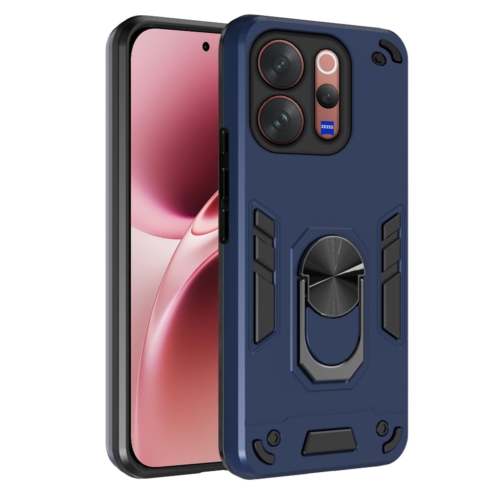 Realme P4 5G Armor Case - Rotating Ring & Kickstand -17