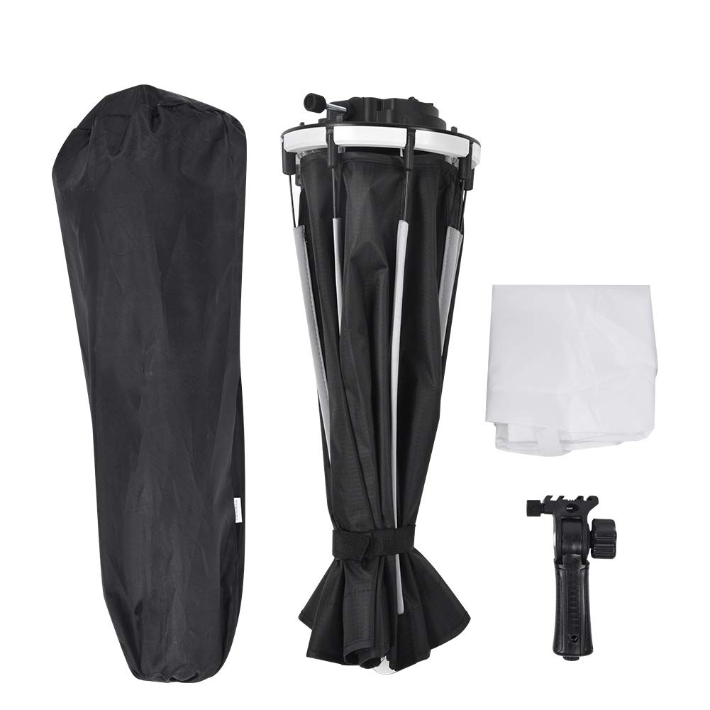 Nikou Softbox 65 cm pieghevole ottagonale diffusore flash portatile per Speedlite