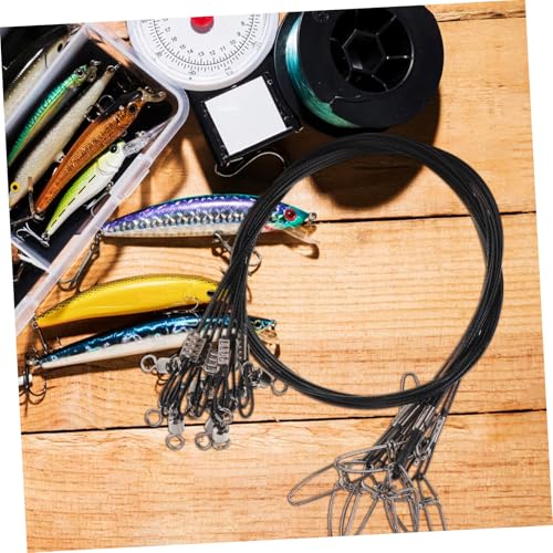 10pcs Fishing Wire Leaders Heavy Duty Steel Leader miniatura 6