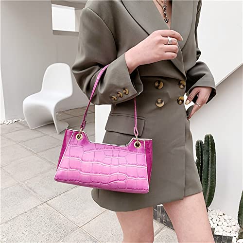 Womens Aktetas Tas Gradiënt Patroon Ketting Een-Schouder Stone Dames Messeng Bag Mode Kleur Kleine Messenger Bags - Image 5