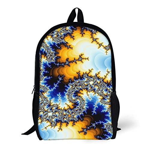 Sac d'école unisexe confortable à impression 3D dynamique