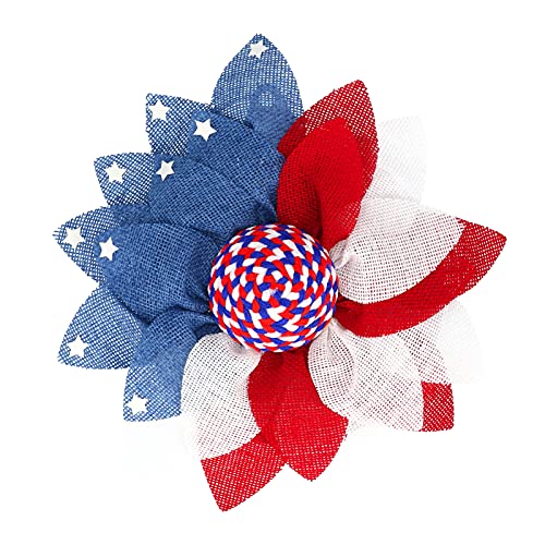 Kuuleyn Ghirlanda decorativa, Decorazione per vetrina di un negozio in stoffa artificiale, Ghirlanda decorativa per il Giorno dell'Indipendenza, Vacanza in famiglia, Camino, Porta