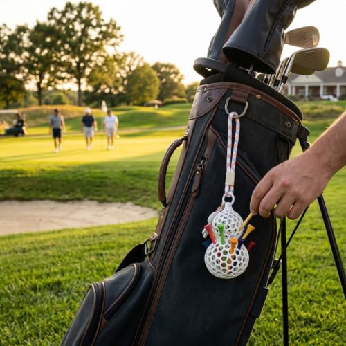 Soporte para tee de golf portador de diseño tridimensional exclusivo 5