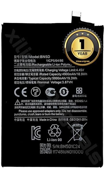Image of BN5D Battery for Redmi Note 11 /11S M4 Pro Battery with 1 Year warrenty**** (Y64)