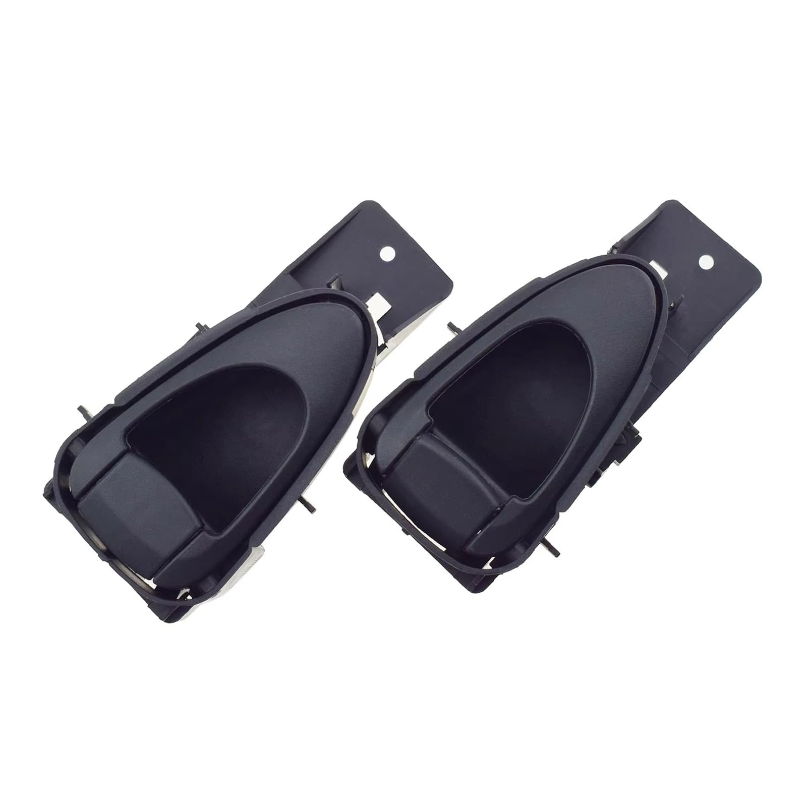 BYSKJZ Car Inner Door Handle for Daewoo for Lanos 1998 1999 2000 2001 2002 Car Interior Inside Door Handle Left Right Front Rear 96276437 96276439(Left Right 2Pcs)
