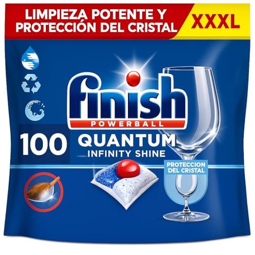 Finish Powerball Quantum All in 1 Pastillas para el lavavajillas