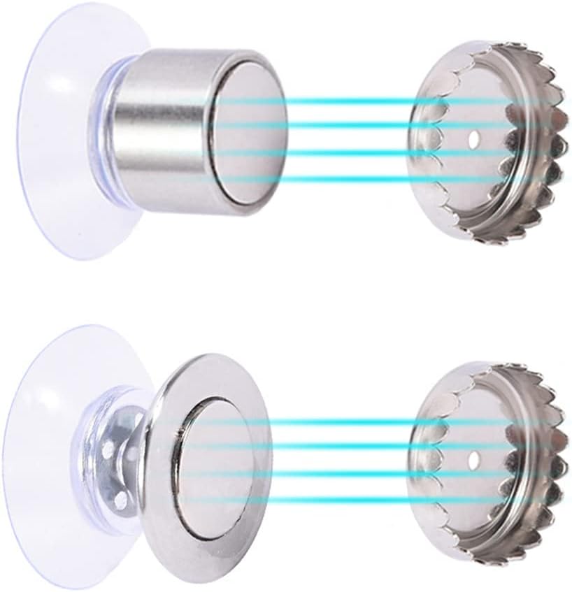 Holder,Stainless Steel Magnetic Holder Wall Mounted Suction Cup Dish Hanger for Kitchen Bathroom Toilet