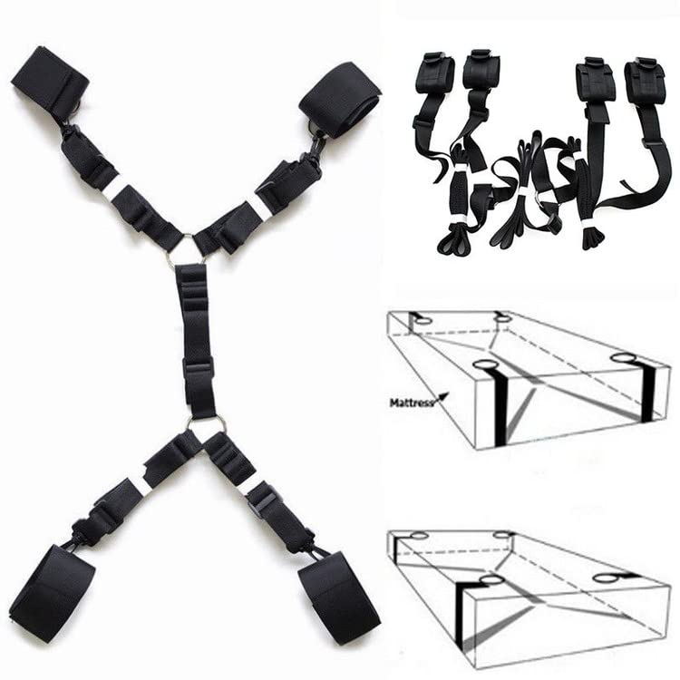TIXBY B-D-S-M Yoga de Jeux de Relaxation Accessoires Vêtements d'exercices Poids Set Sports Šêx Ré-s-tràÏňts KÏt Poignets