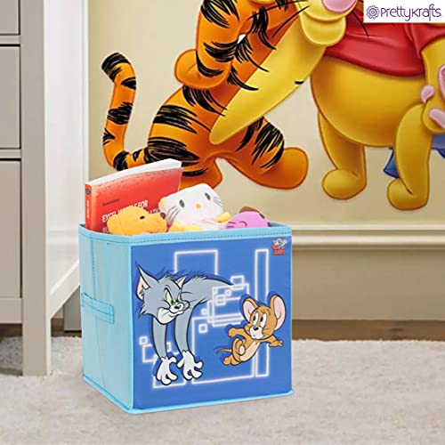 Image of Tom & Jerry Toys Organizer Storage Box for Kids,Small (Pack of 1) Blue