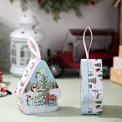 Boîtes à biscuits de Noël haut de gamme pour desserts et confiseries - 3